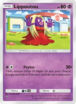 Carte Pokémon Lippoutou 127 — Puissance Génétique