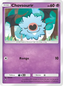 Carte Pokémon Chovsourir 133 — Puissance Génétique