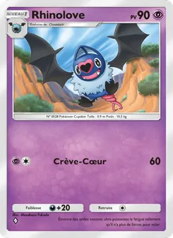 Carte Pokémon Rhinolove 134 — Puissance Génétique