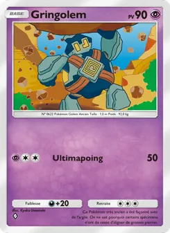 Carte Pokémon Gringolem 135 — Puissance Génétique