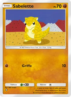 Carte Pokémon Sabelette 137 — Puissance Génétique