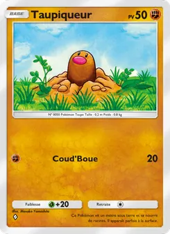 Carte Pokémon Taupiqueur 139 — Puissance Génétique