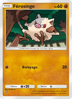 Carte Pokémon Férosinge 141 — Puissance Génétique