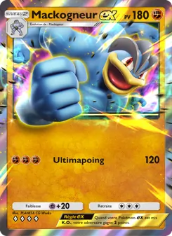 Carte Pokémon Mackogneur-ex 146