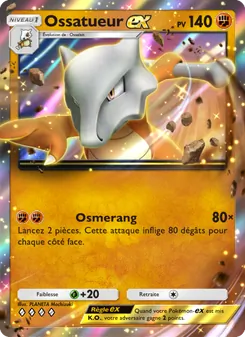Carte Pokémon Ossatueur-ex 153
