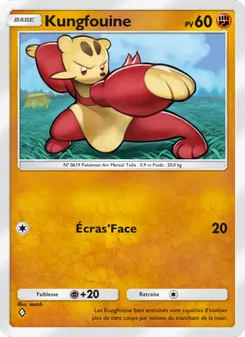 Carte Pokémon Kungfouine 160 — Puissance Génétique