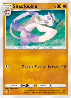 Carte Pokémon Shaofouine 161 — Puissance Génétique