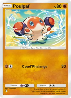 Carte Pokémon Poulpaf 162 — Puissance Génétique