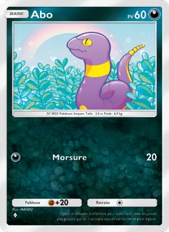Carte Pokémon Abo 164 — Puissance Génétique