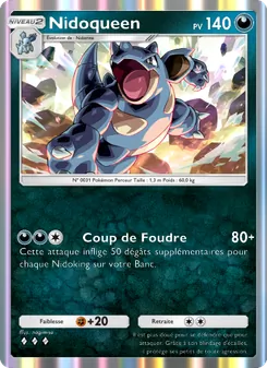 Carte Pokémon Nidoqueen 168 — Puissance Génétique