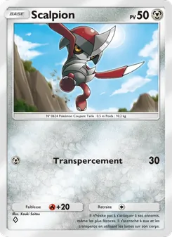 Carte Pokémon Scalpion 179 — Puissance Génétique