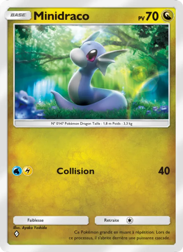 Carte Pokémon Minidraco 183/226 de l'extension Puissance Génétique