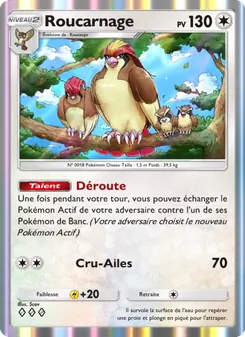 Carte Pokémon Roucarnage 188 — Puissance Génétique