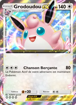Carte Pokémon Grodoudou-ex 195 — Puissance Génétique