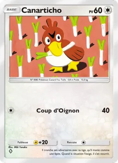 Carte Pokémon Canarticho 198 — Puissance Génétique