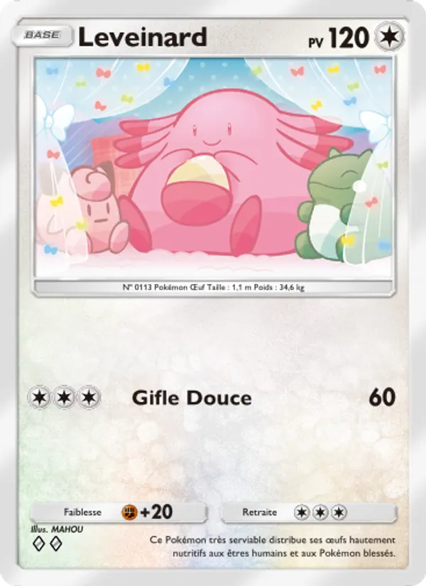 Carte Pokémon Leveinard 202/226 de l'extension Puissance Génétique
