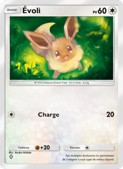 Carte Pokémon Évoli 206 — Puissance Génétique