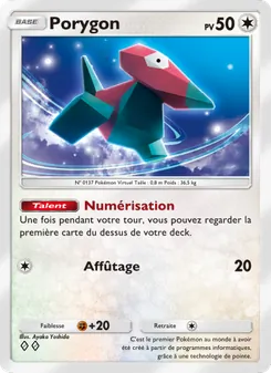 Carte Pokémon Porygon 209 — Puissance Génétique