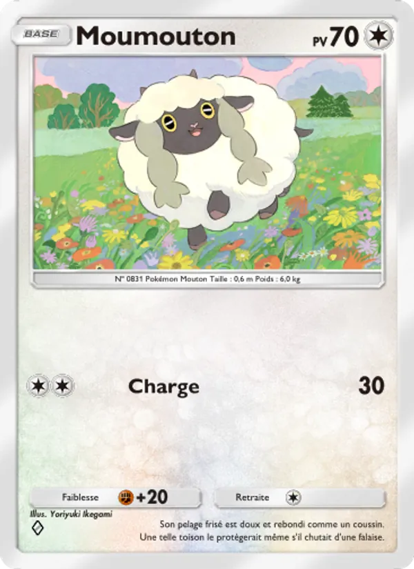 Carte Pokémon Moumouton 214/226 de l'extension Puissance Génétique