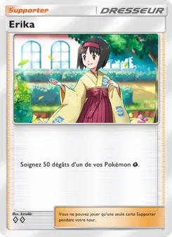 Carte Pokémon Erika 219 — Puissance Génétique