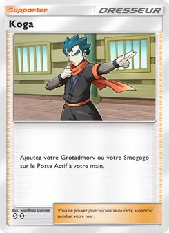Carte Pokémon Koga 222 — Puissance Génétique