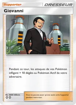 Carte Pokémon Giovanni 223 — Puissance Génétique