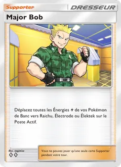 Carte Pokémon Major Bob 226 — Puissance Génétique
