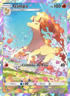Carte Pokémon Galopa 231 — Puissance Génétique