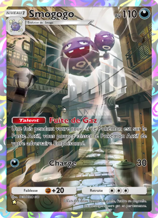 Carte Pokémon Smogogo 243/226 de l'extension Puissance Génétique