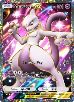 Carte Pokémon Mewtwo-ex 262 — Puissance Génétique