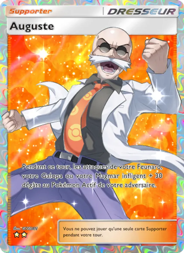 Carte Pokémon Auguste 268/226 de l'extension Puissance Génétique