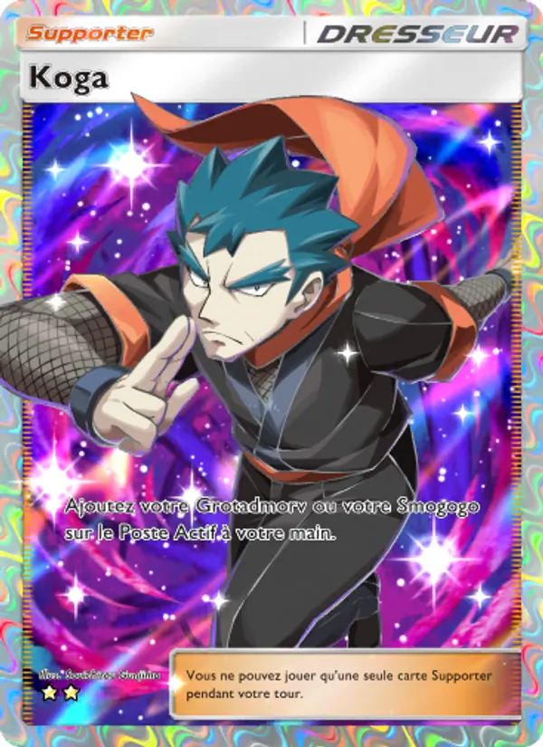 Carte Pokémon Koga 269/226 de l'extension Puissance Génétique