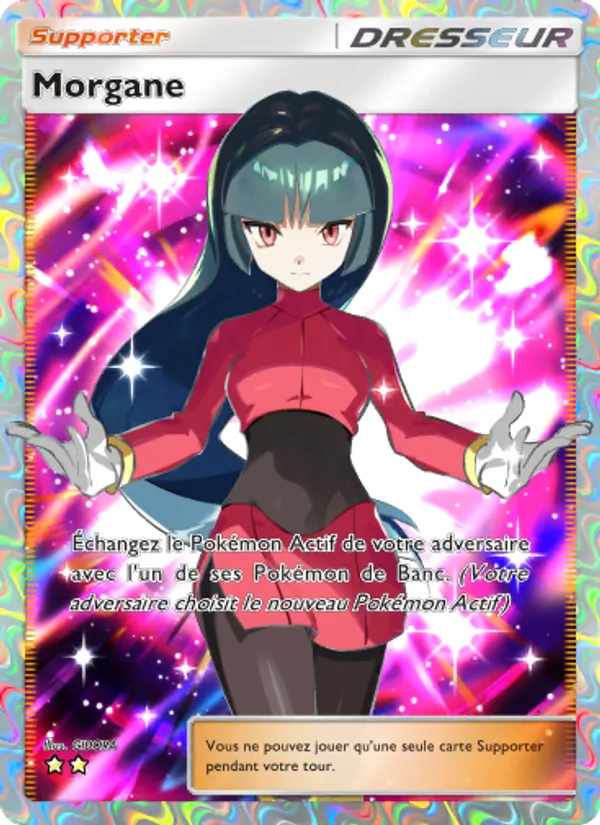 Carte Pokémon Morgane 272/226 de l'extension Puissance Génétique