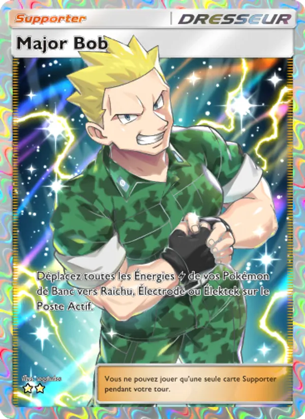 Carte Pokémon Major Bob 273/226 de l'extension Puissance Génétique