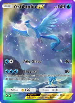Carte Pokémon Artikodin-ex 275 — Puissance Génétique
