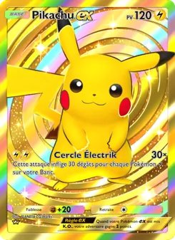 Carte Pokémon Pikachu-ex 285 — Puissance Génétique