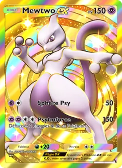 Carte Pokémon Mewtwo-ex 286 — Puissance Génétique