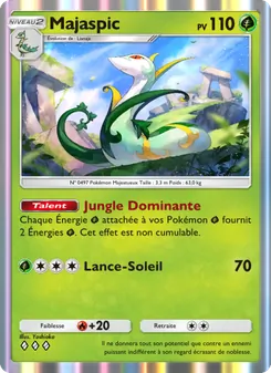 Carte Pokémon Majaspic 006
