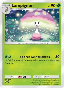 Carte Pokémon Lampignon 008