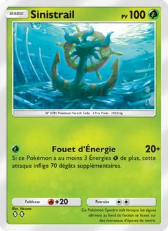Carte Pokémon Sinistrail 009