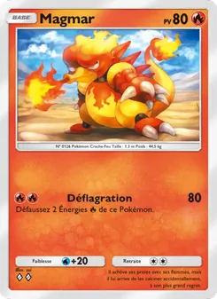 Carte Pokémon Magmar 012