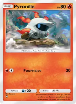 Carte Pokémon Pyronille 013