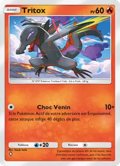 Carte Pokémon Tritox 015