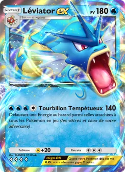 Carte Pokémon Léviator-ex 018