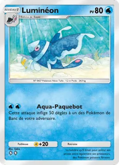 Carte Pokémon Luminéon 021