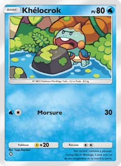 Carte Pokémon Khélocrok 022
