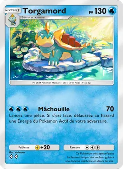 Carte Pokémon Torgamord 023