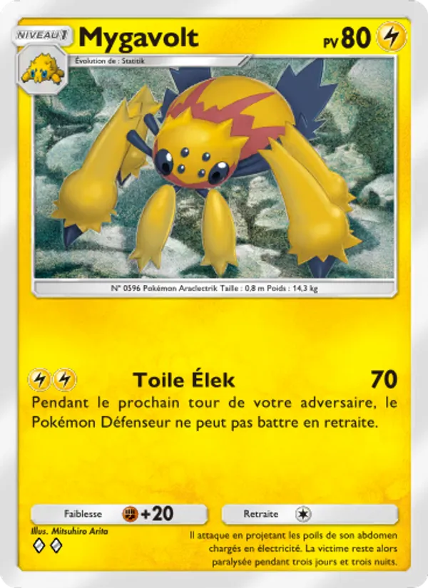 Carte Pokémon Mygavolt 029/68 de l'extension L’Île Fabuleuse