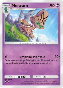 Carte Pokémon Neitram 035