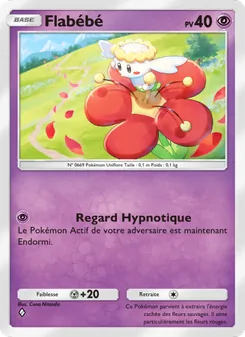 Carte Pokémon Flabébé 036